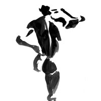 Watercolor, Figure Study
