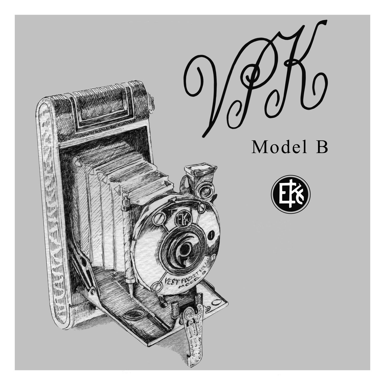 Artwork by Gina Mikel: Vest Pocket Camera
