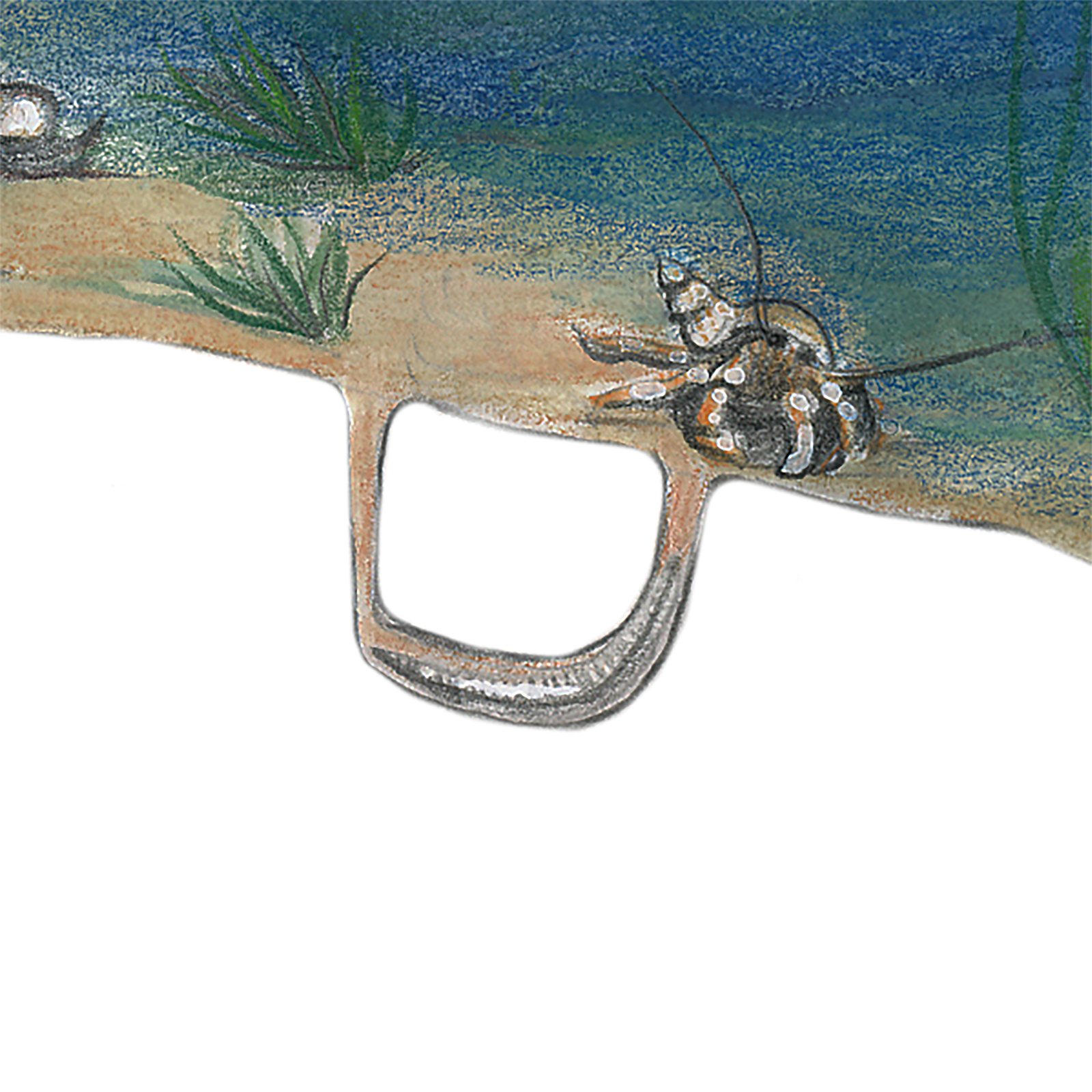 Artwork by Gina Mikel: Lugworm - Bioturbation - Brooklyn Intertidal, Arenicola marina