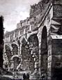 Luigi Rossini - View of Portion of the Arena (Engraving)