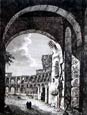 Luigi Rossini - View of Entrance to Coliseum (Engraving)