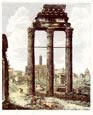 Luigi Rossini - Temple of Castor and Pollux (Hc)