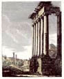 Luigi Rossini - Temple of Saturn (Hc)