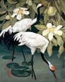 Jessie Arms Botke - Sacred Cranes