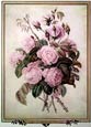 Pierre Joseph Redoute - Bouquet of Roses Plate I