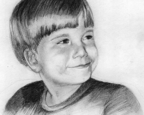 Luke-Portrait-in-Pencil